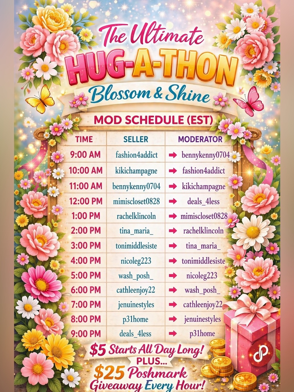 05/17/26 Ultimate Hug-A-Thon Show Unlisted Items - Picture 2 of 2
